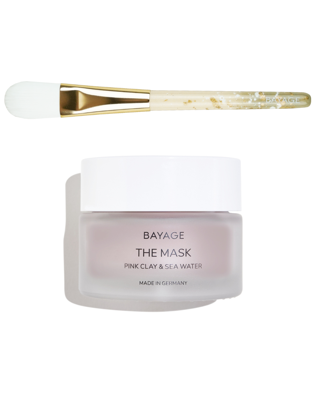 MASK & BRUSH SET | PINK CLAY