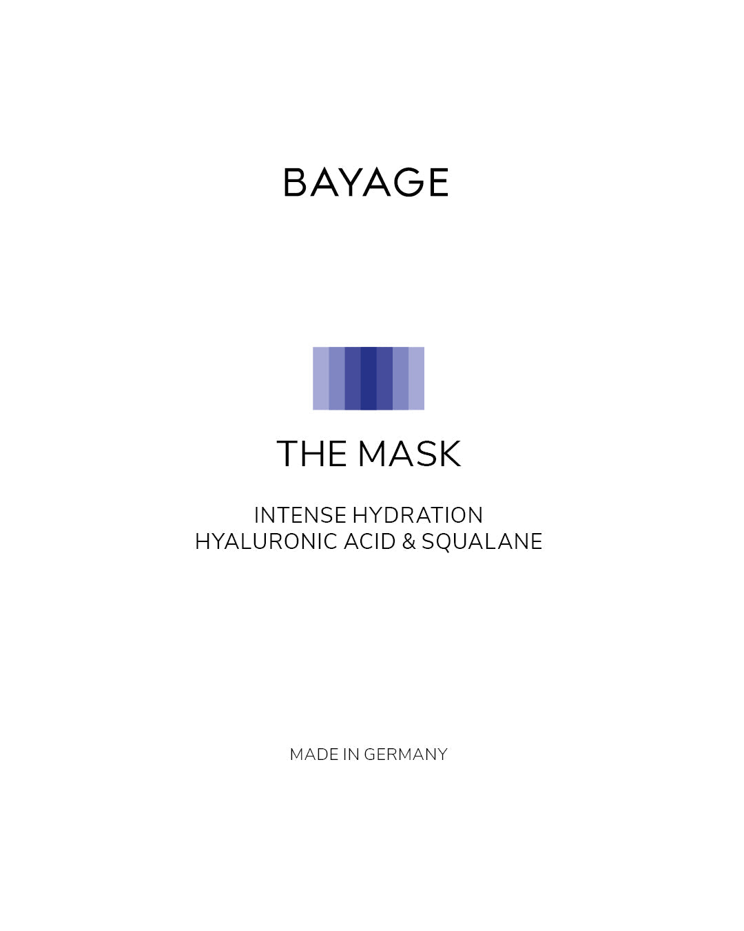 Sonder le masque | Acide hyaluronique intense et squalane